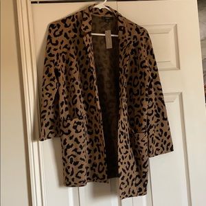 J. Crew Sophie open Front Sweater